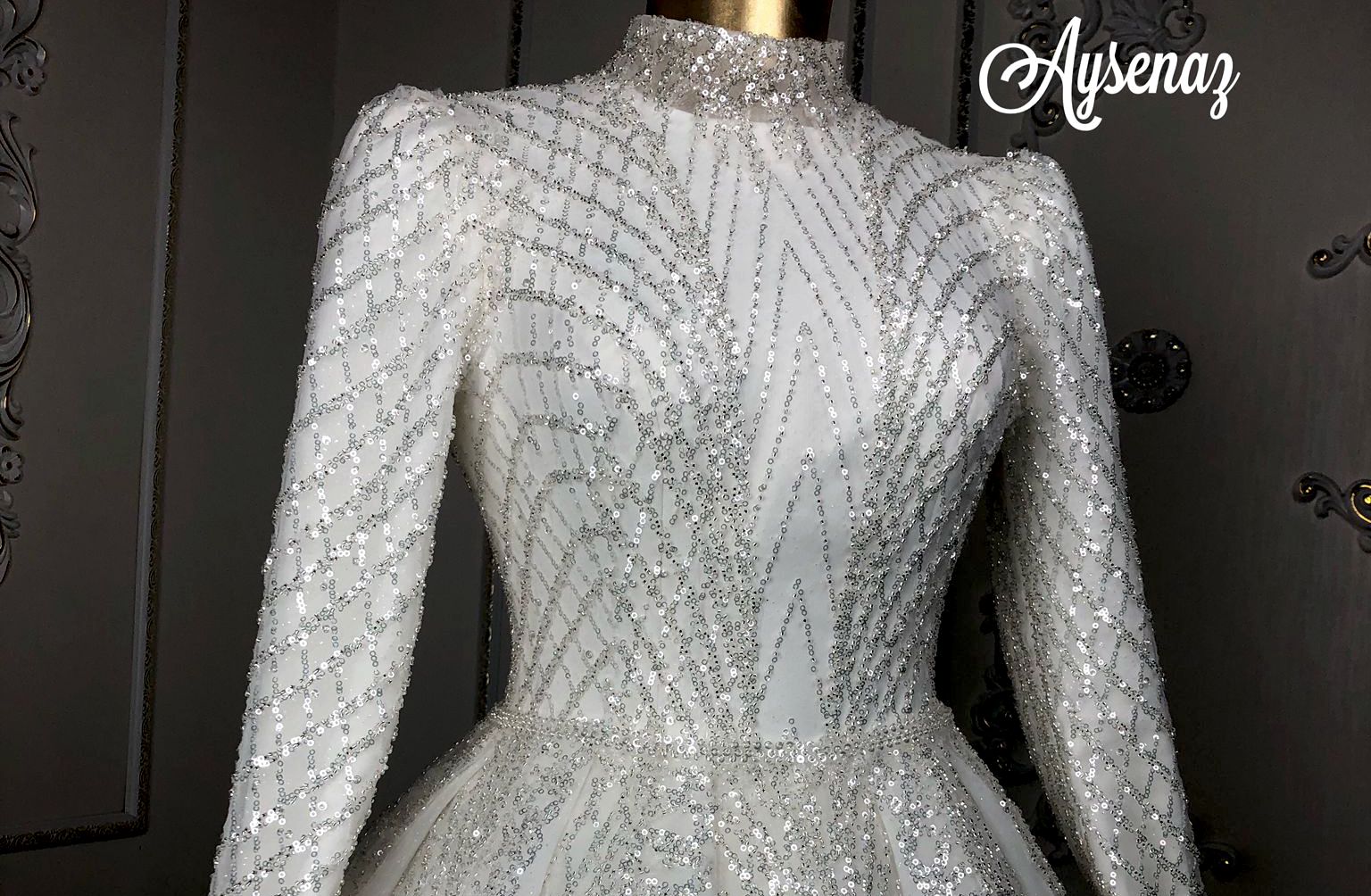 Kampanyalı Tesettür Gelinlik