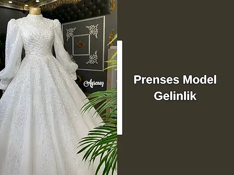 Prenses Model Gelinlik