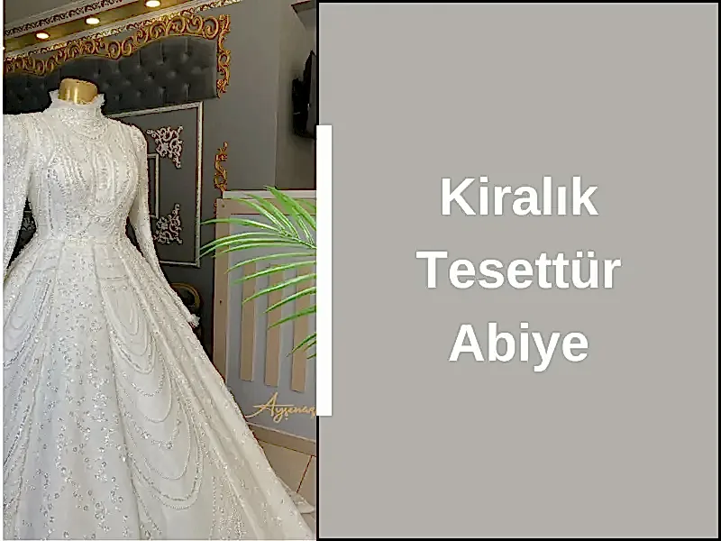Kiralık Tesettür Abiye 