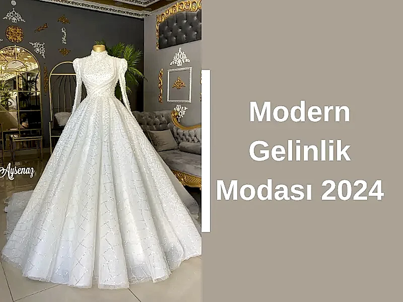 Modern Gelinlik Modası 2024