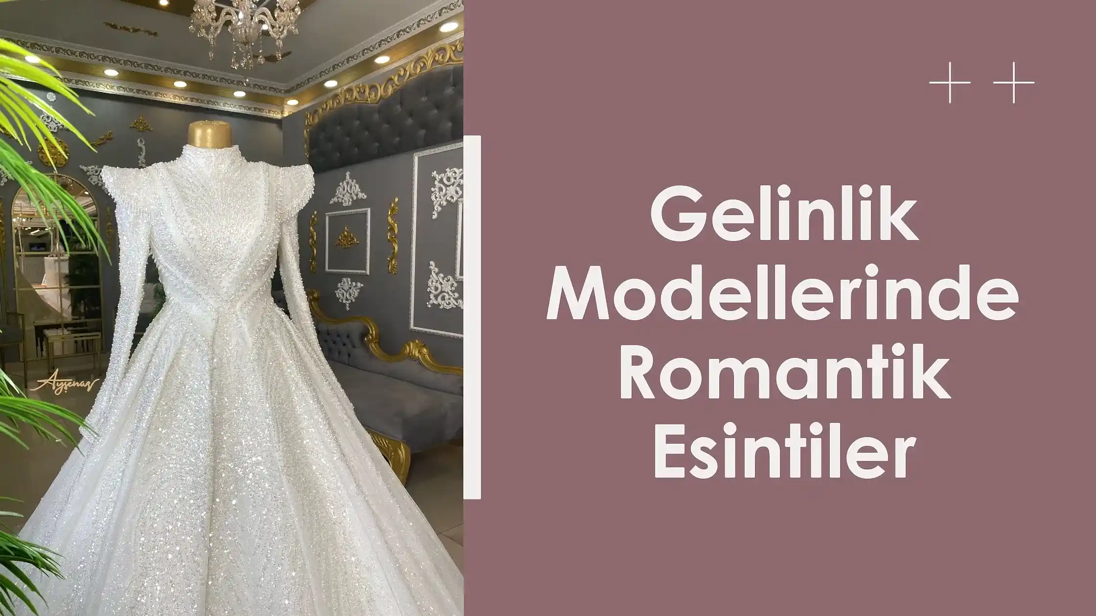 Gelinlik Modellerinde Romantik Esintiler