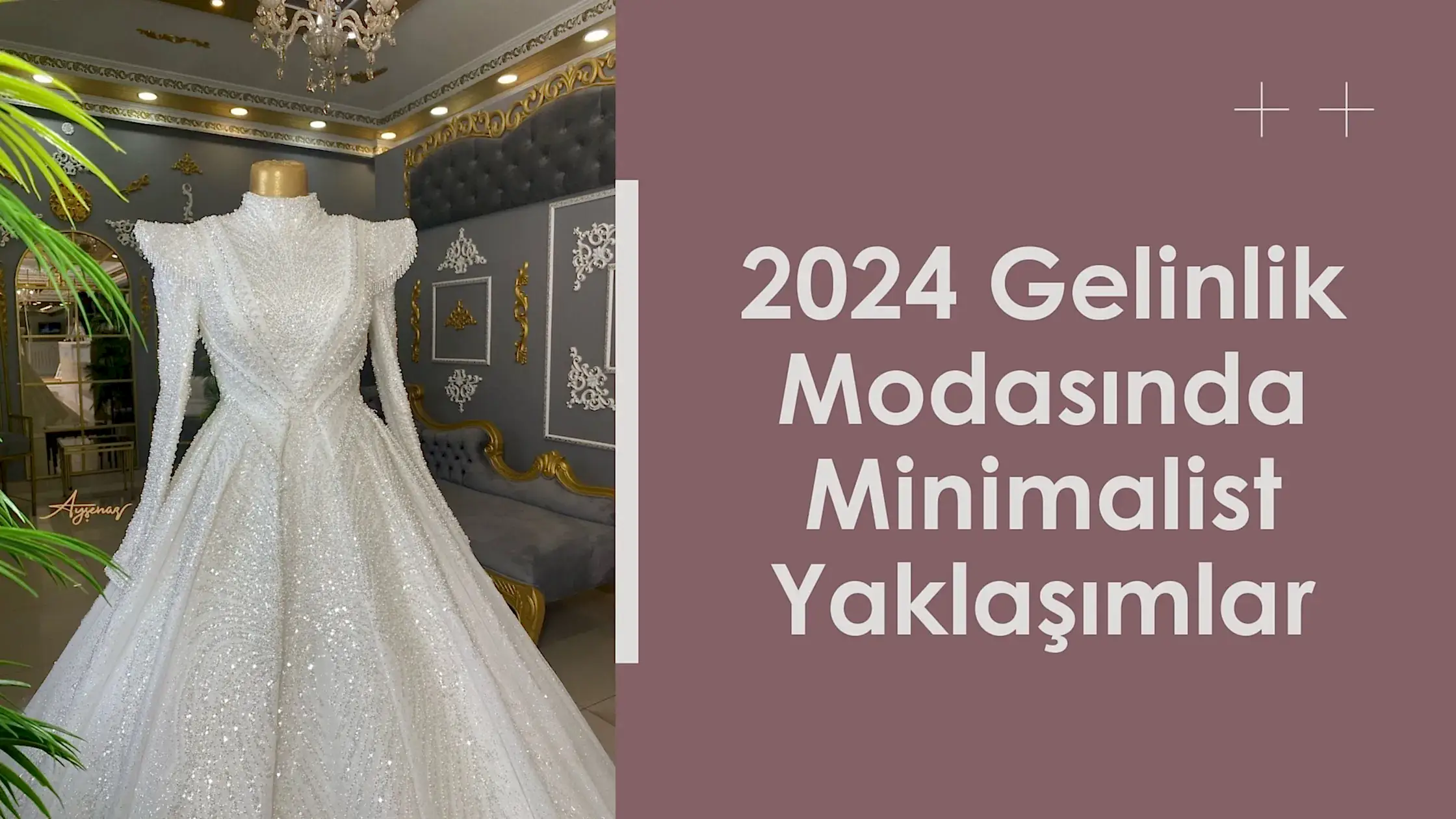 2024 Gelinlik Modasında Minimalist Yaklaşımlar