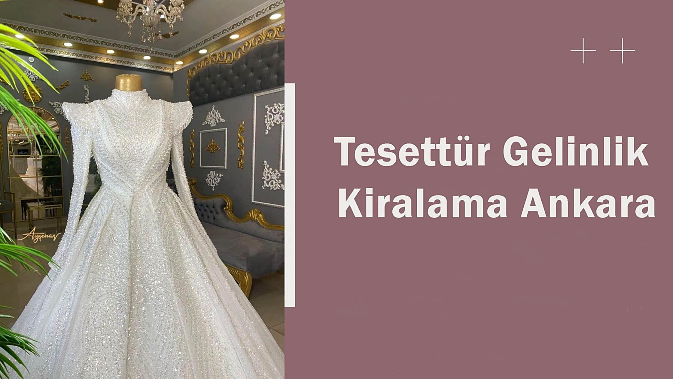 Tesettür Gelinlik Kiralama Ankara