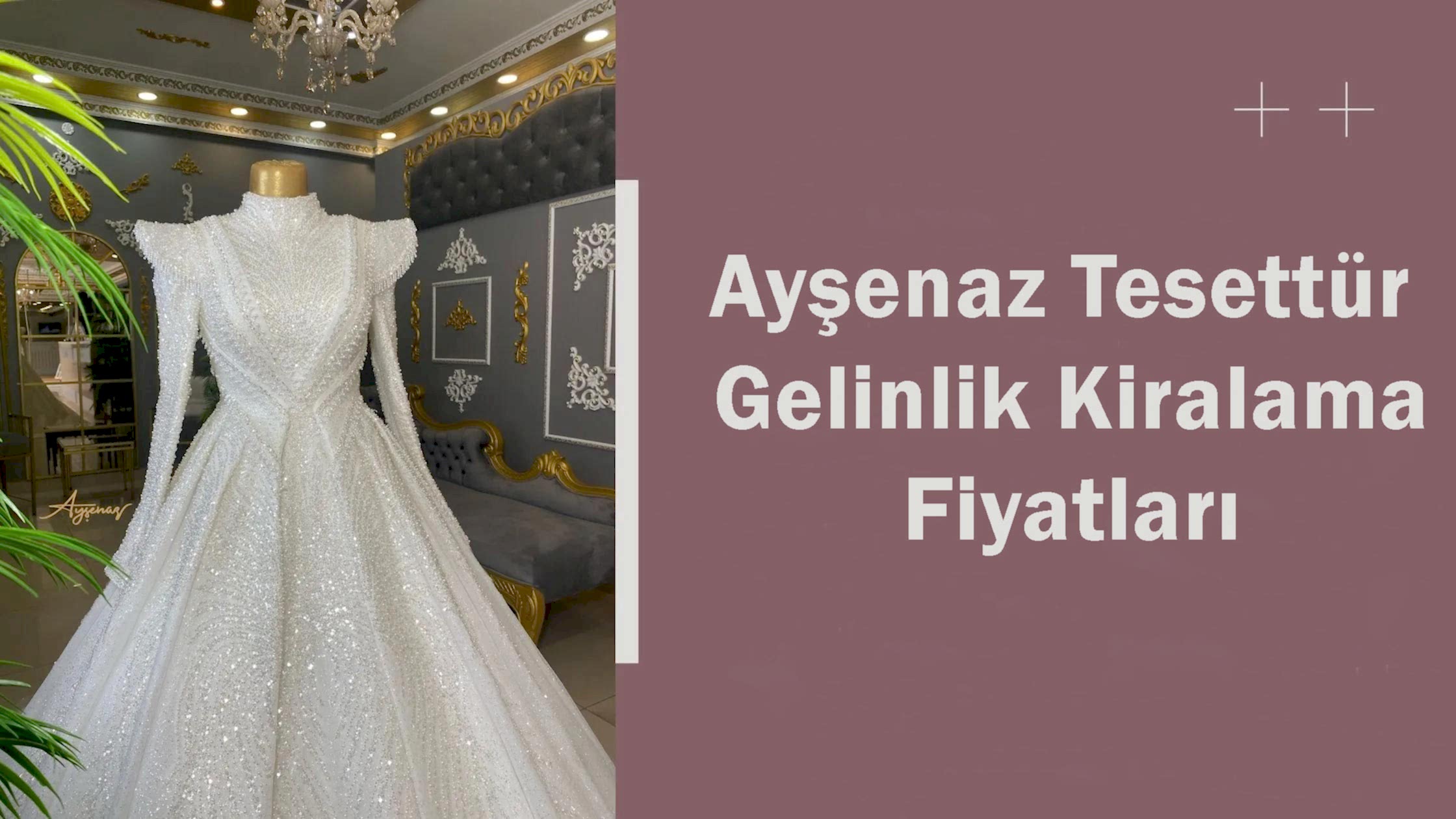 Ayşenaz Tesettür Gelinlik Kiralama Fiyatları