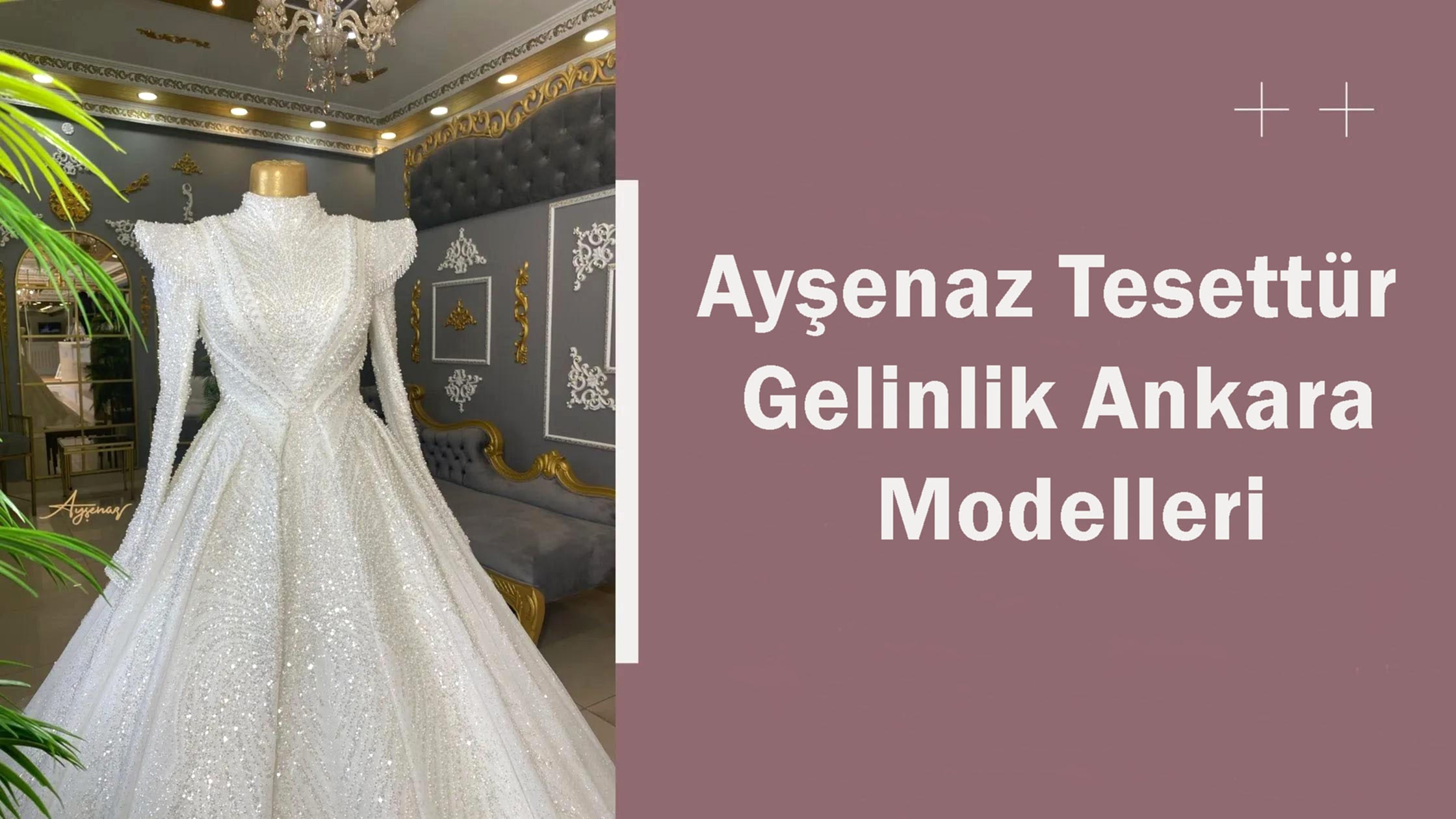 Ayşenaz Tesettür Gelinlik Ankara Modelleri