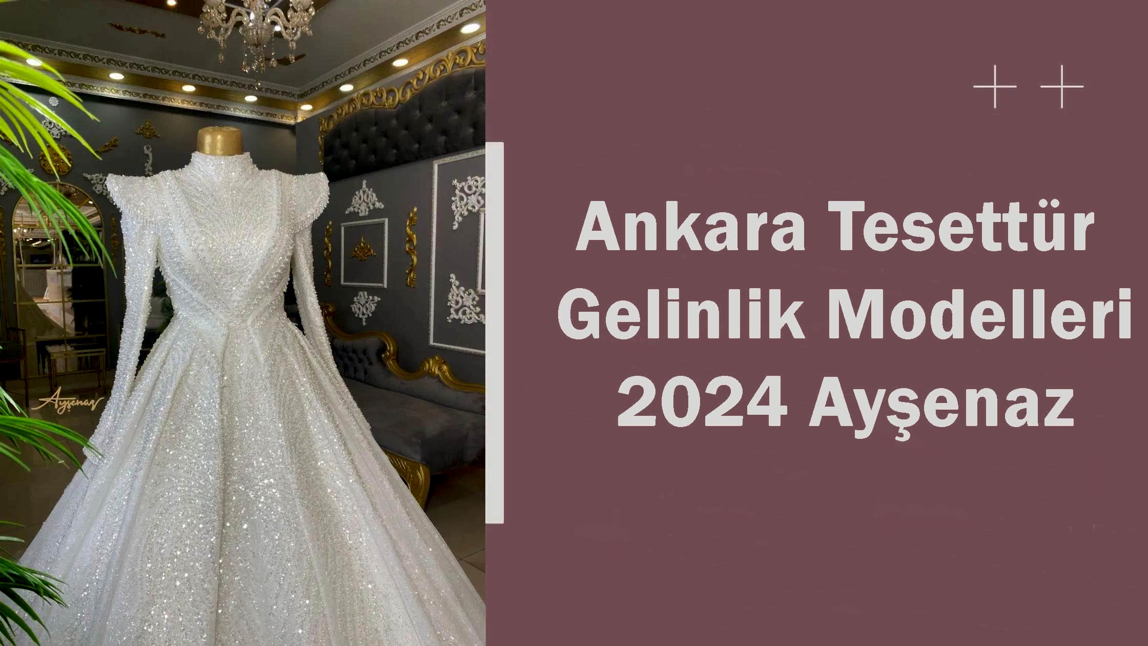 Ankara Tesettür Gelinlik Modelleri 2024 Ayşenaz