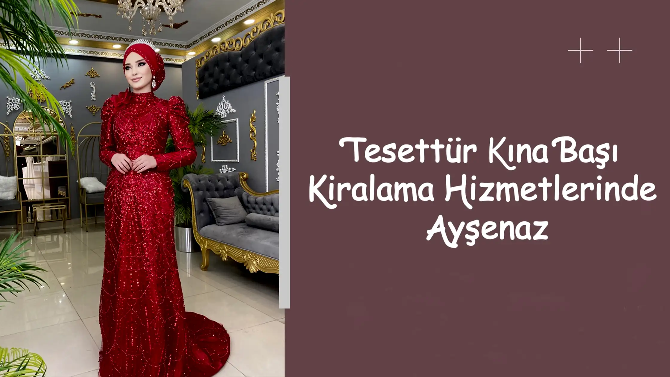 Tesettür Kına Başı Kiralama Hizmetlerinde Ayşenaz