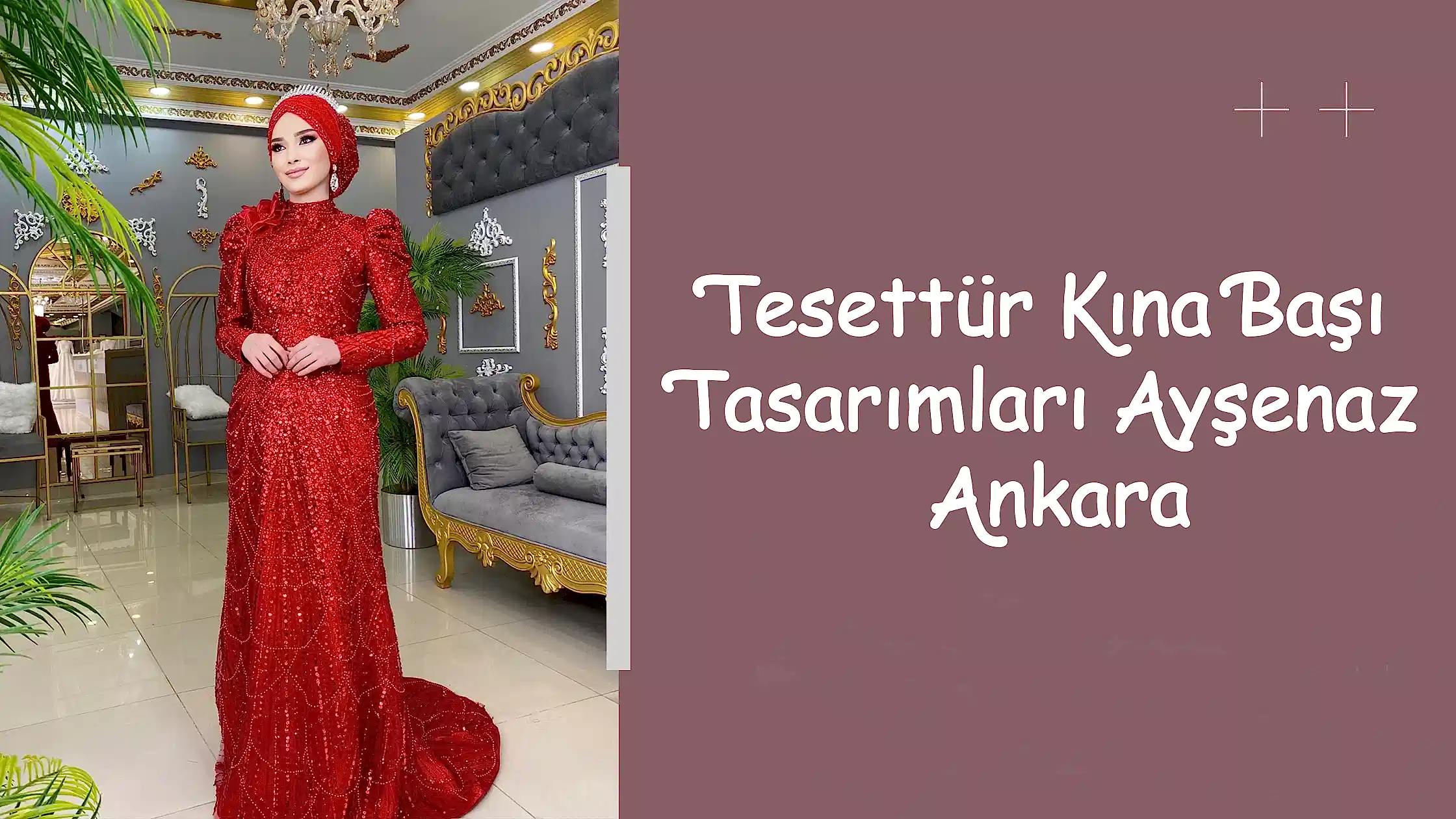 Tesettür Kına Başı Tasarımları Ayşenaz Ankara