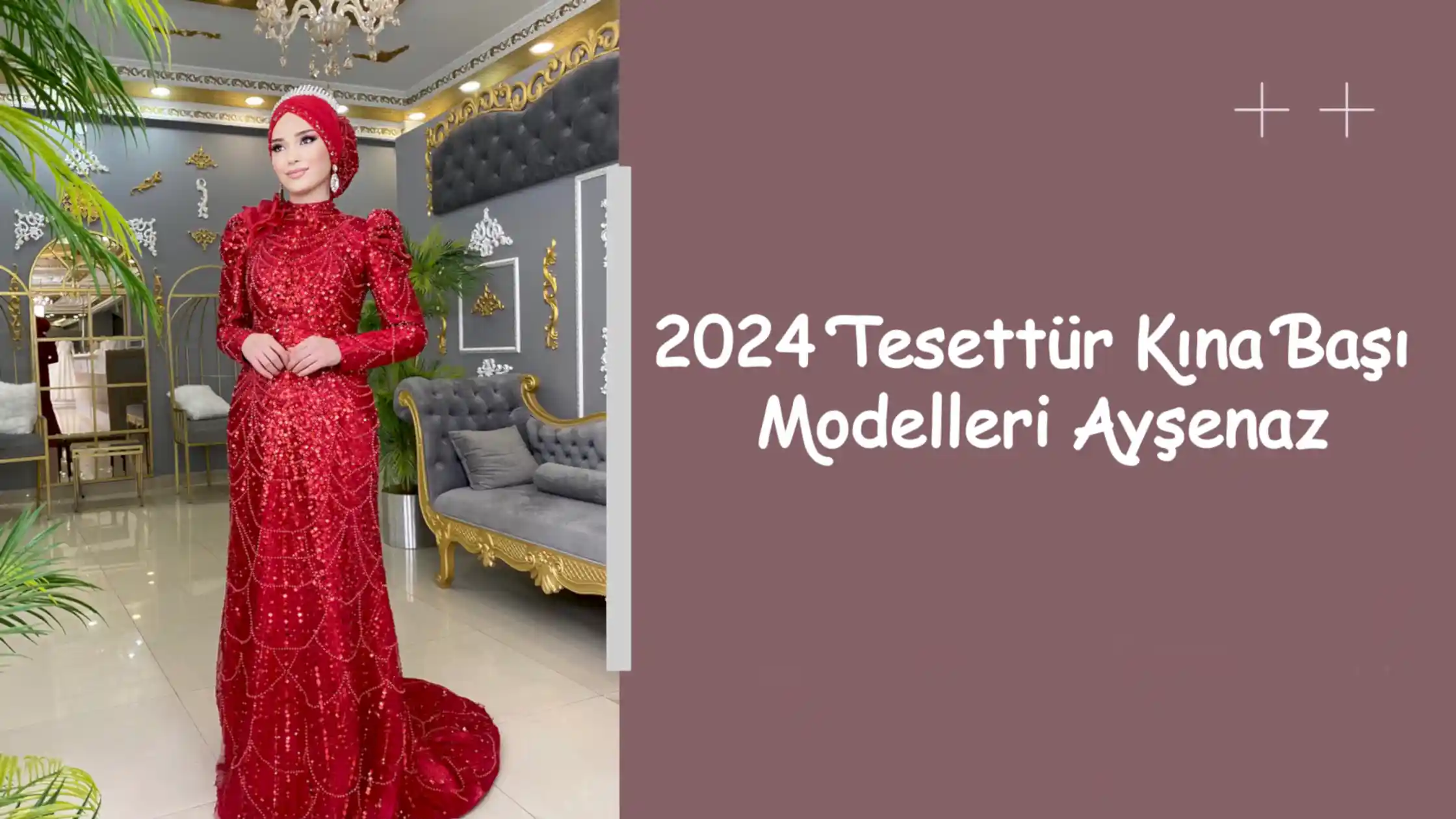 2024 Tesettür Kına Başı Modelleri Ayşenaz