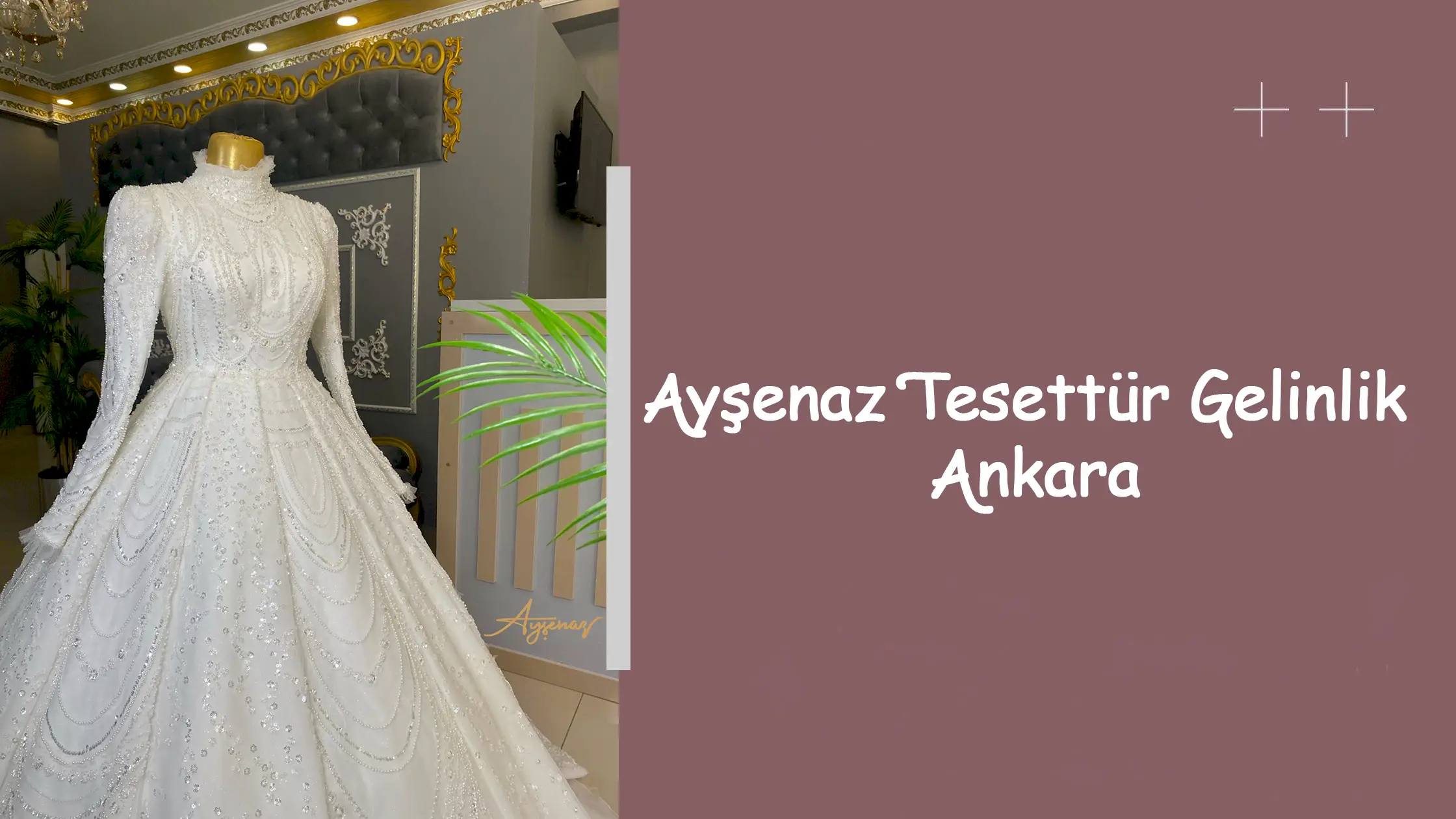 Ayşenaz Tesettür Gelinlik Ankara