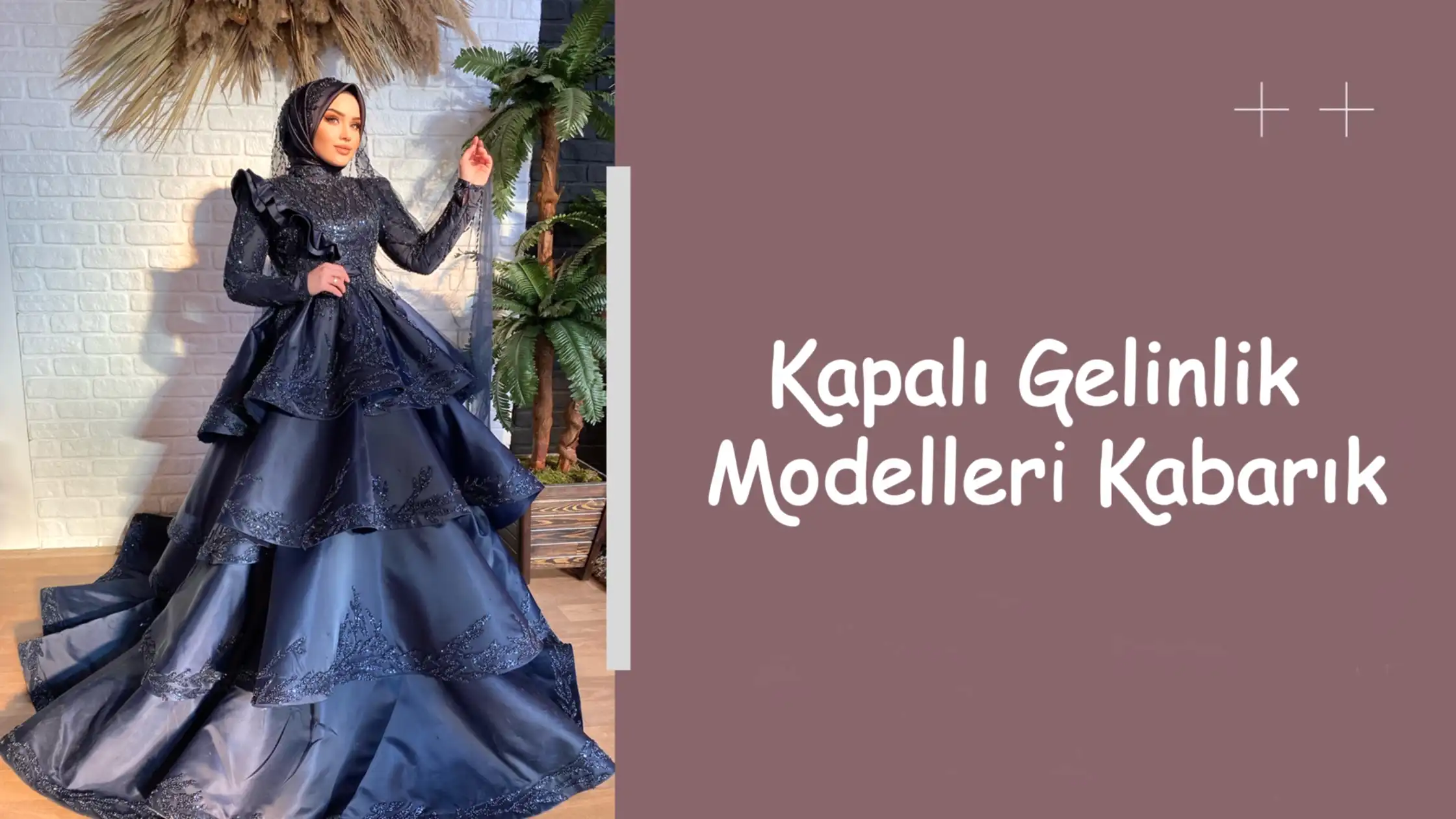 Kapalı Gelinlik Modelleri Kabarık