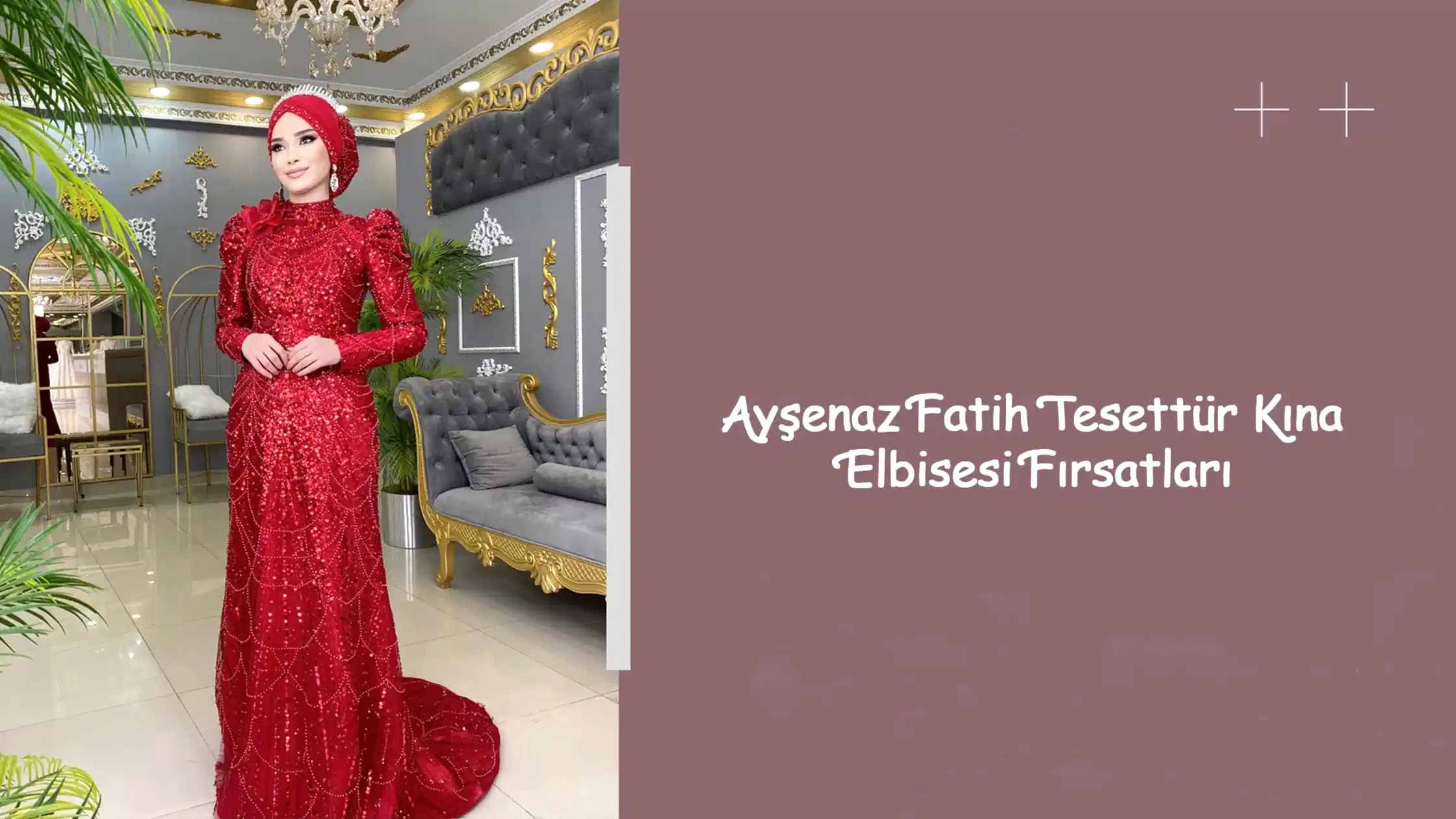 Ayşenaz Fatih Tesettür Kına Elbisesi Fırsatları