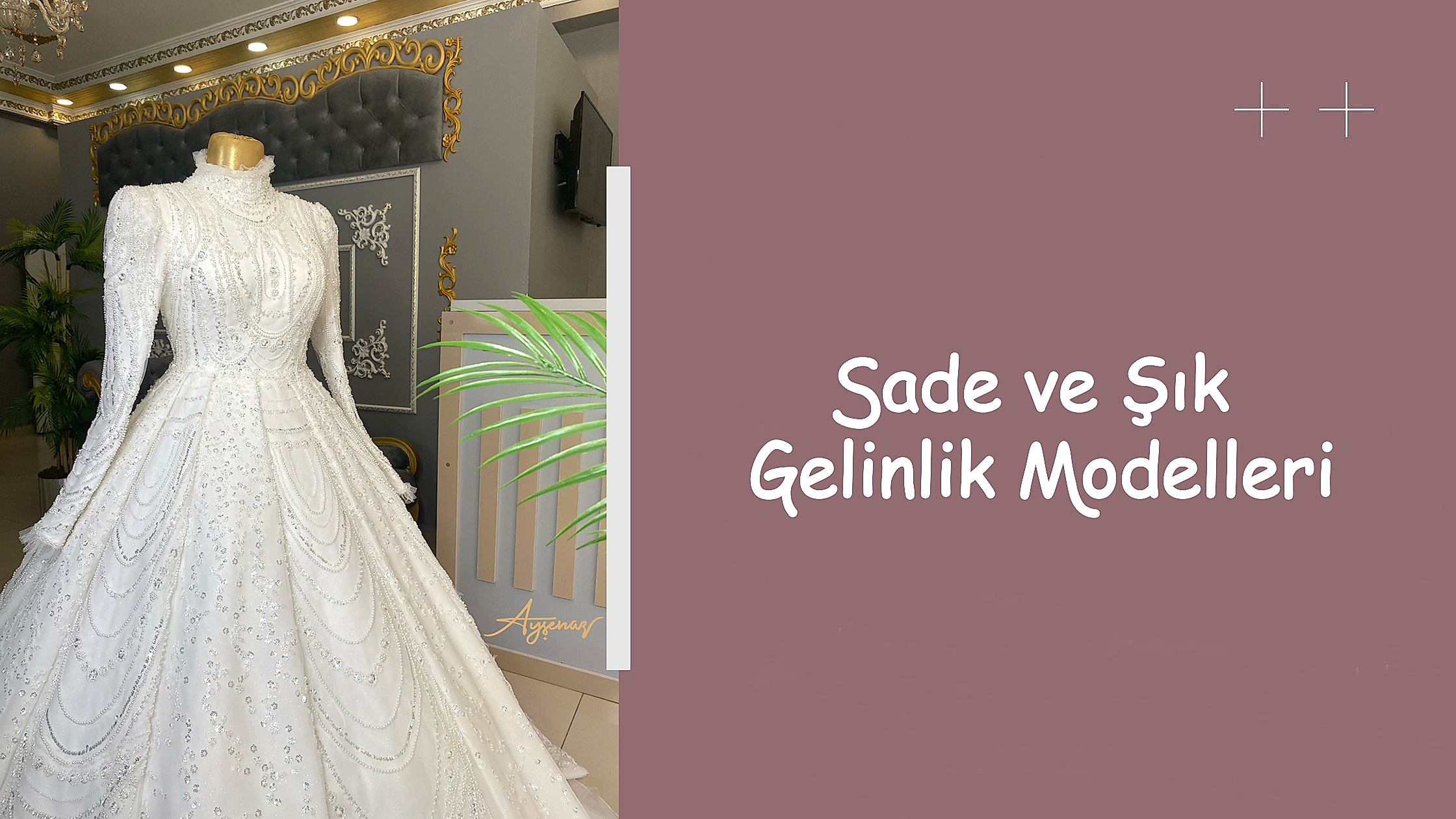 Sade ve Şık Gelinlik Modelleri