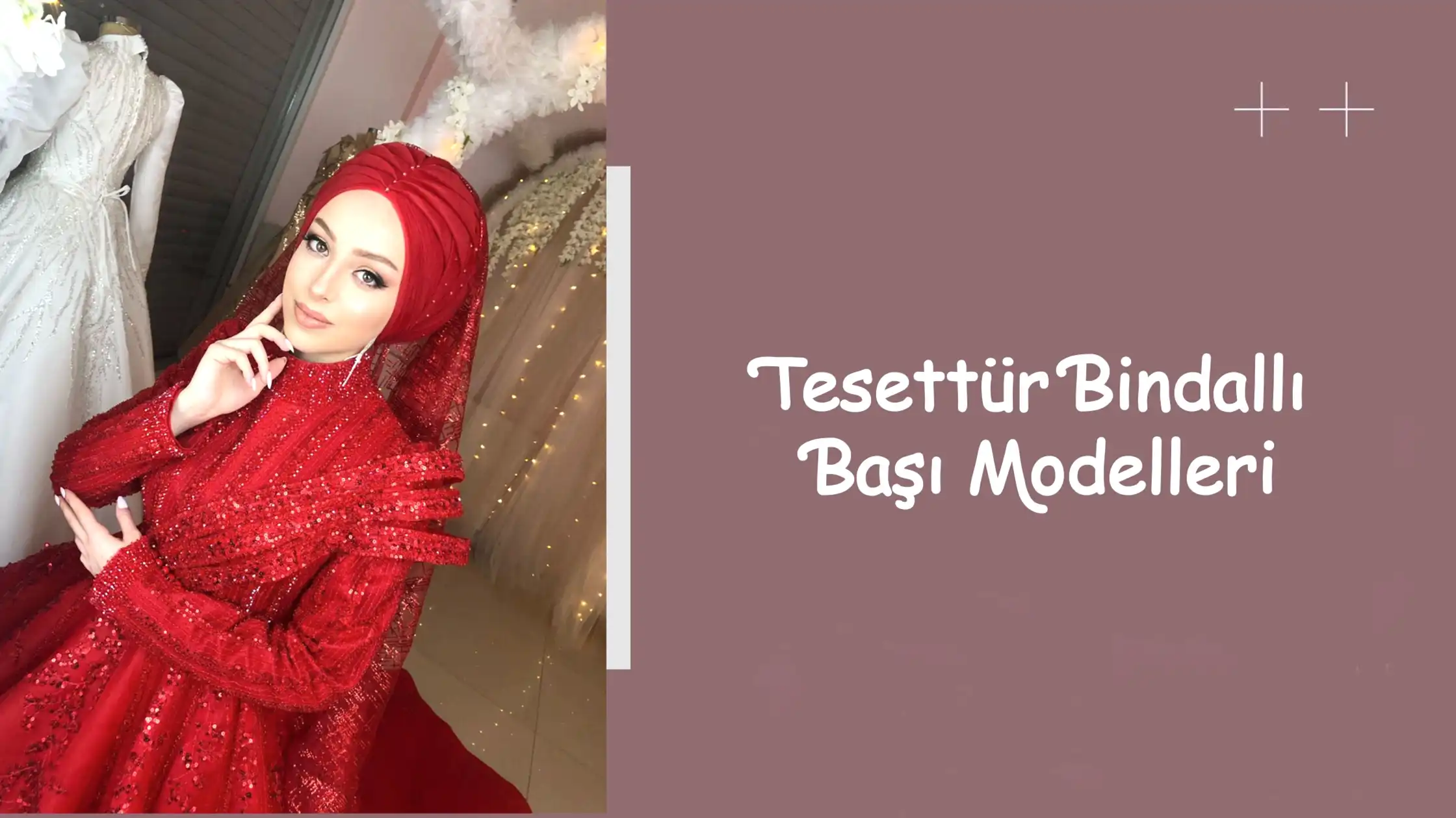 Tesettür Bindallı Başı Modelleri