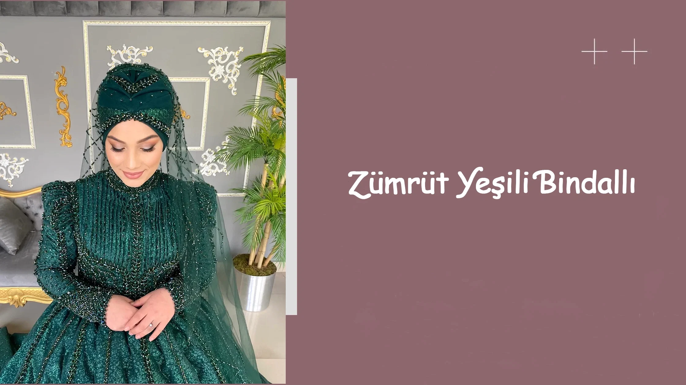 Zümrüt Yeşili Bindallı