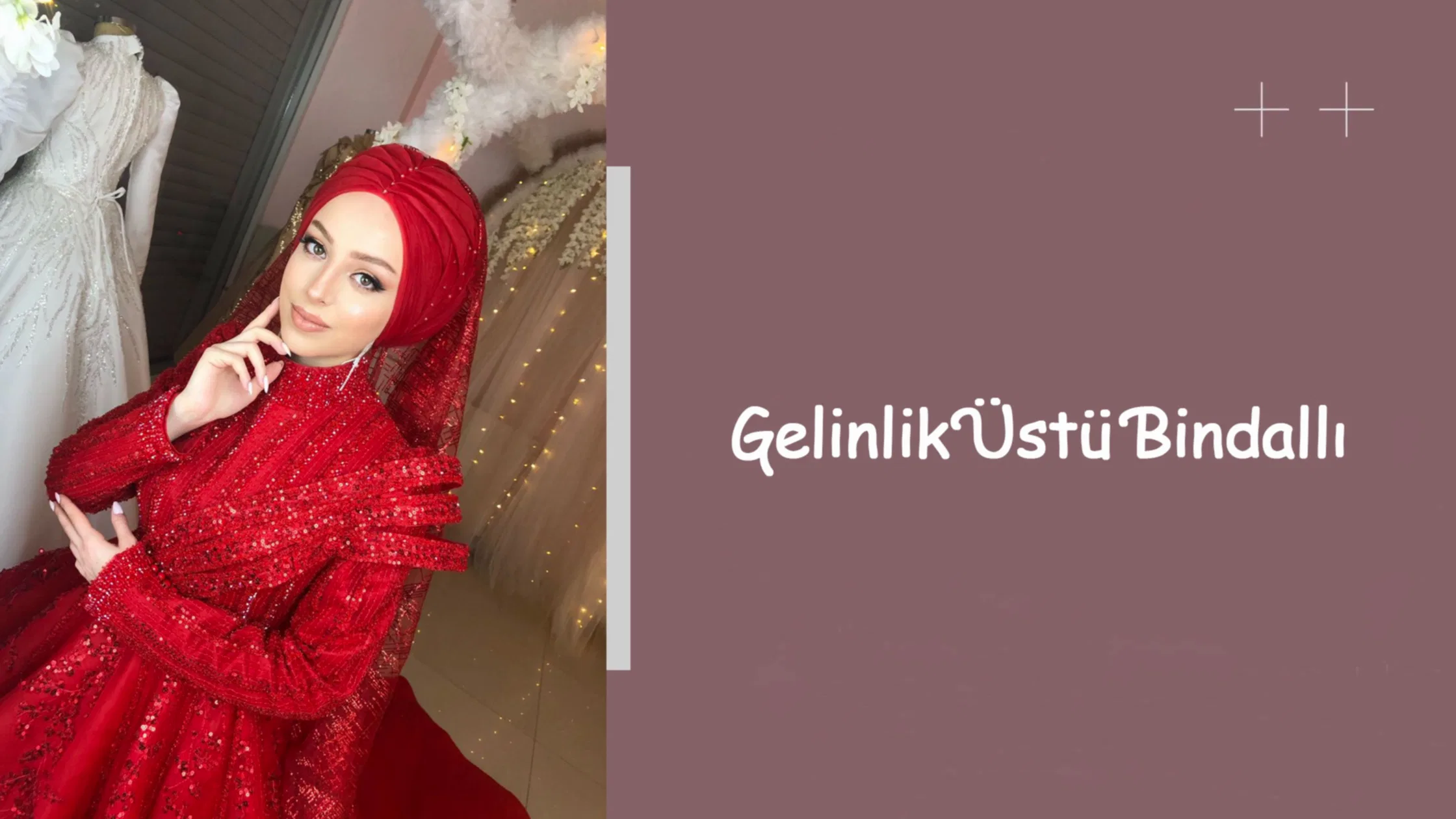 Gelinlik Üstü Bindallı