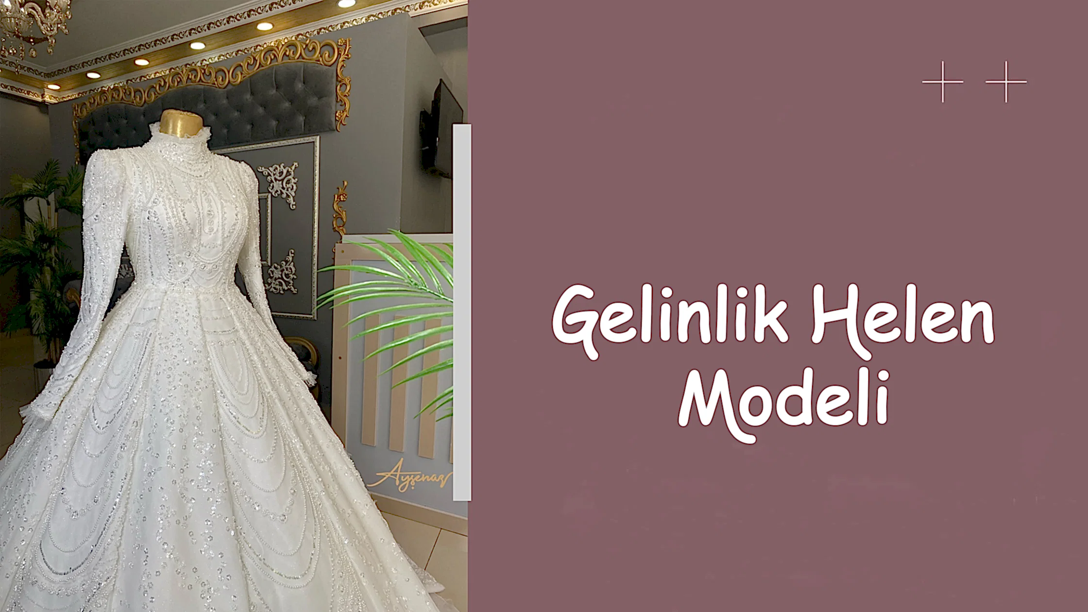 Gelinlik Helen Modeli