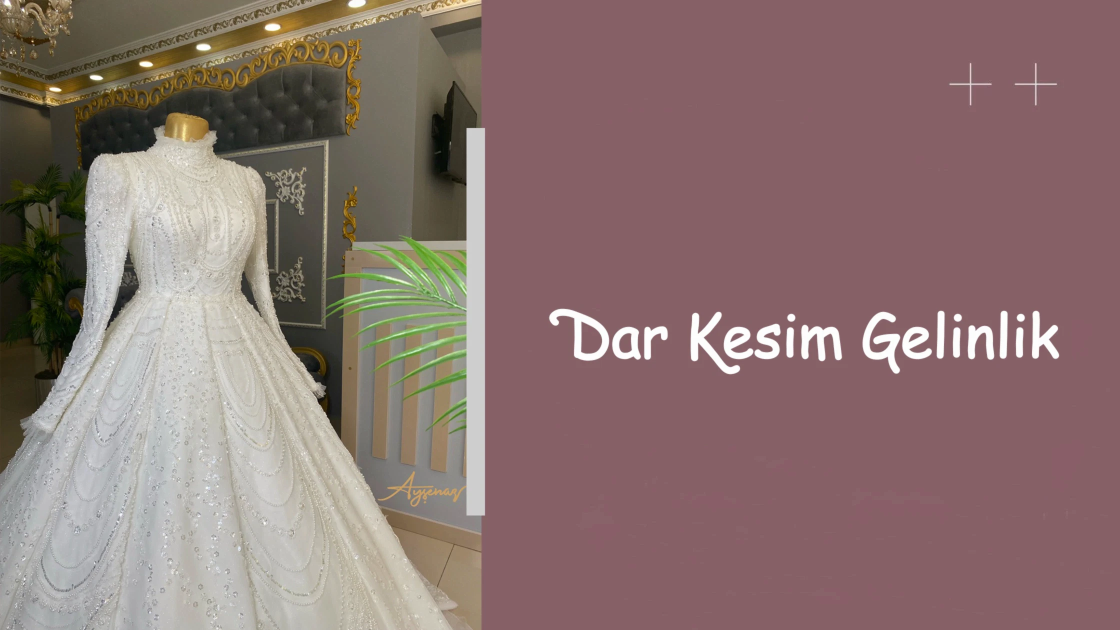 Dar Kesim Gelinlik