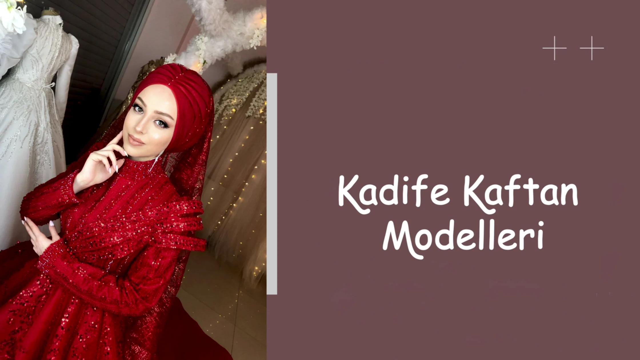 Kadife Kaftan Modelleri
