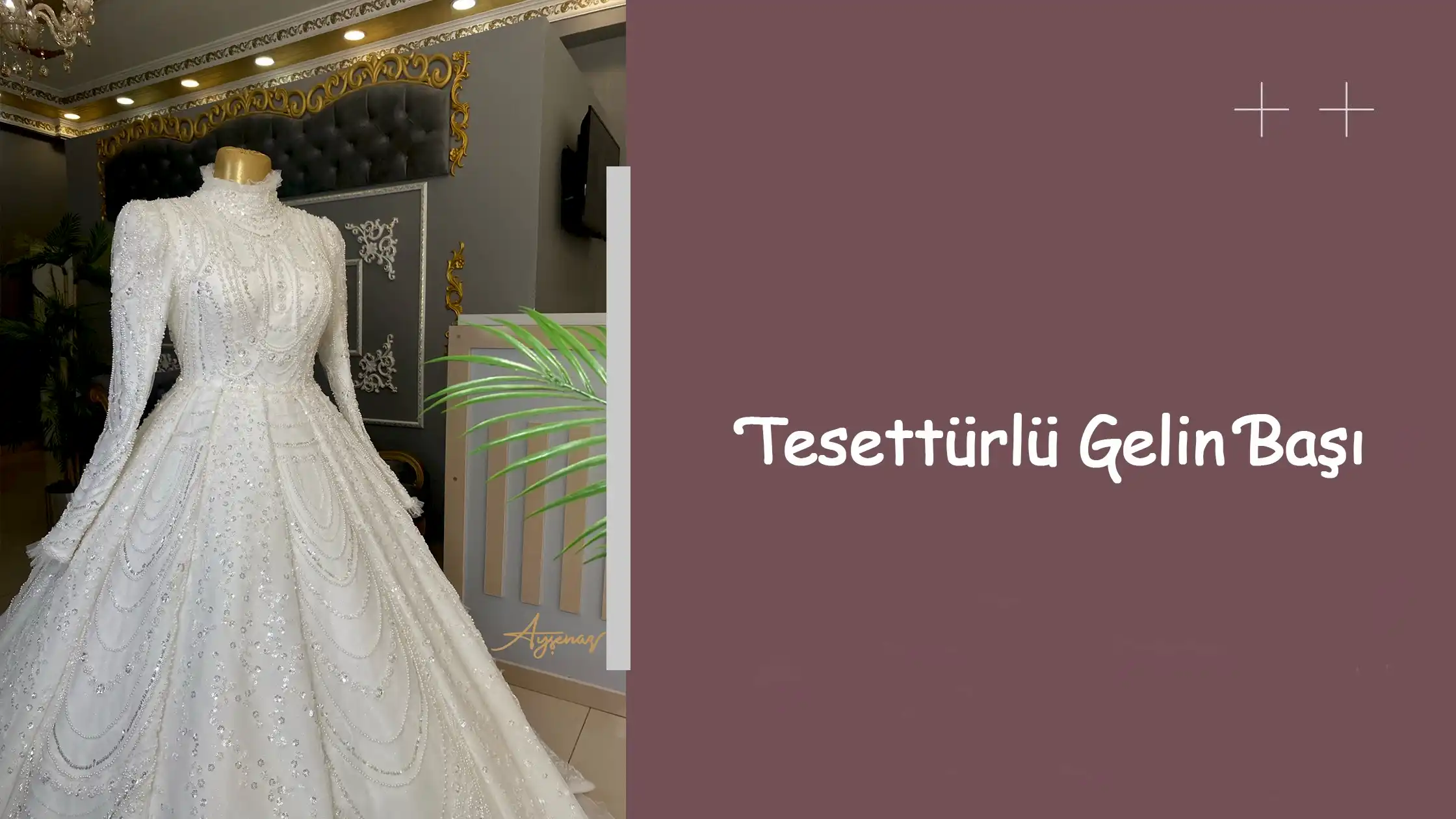 Tesettürlü Gelin Başı