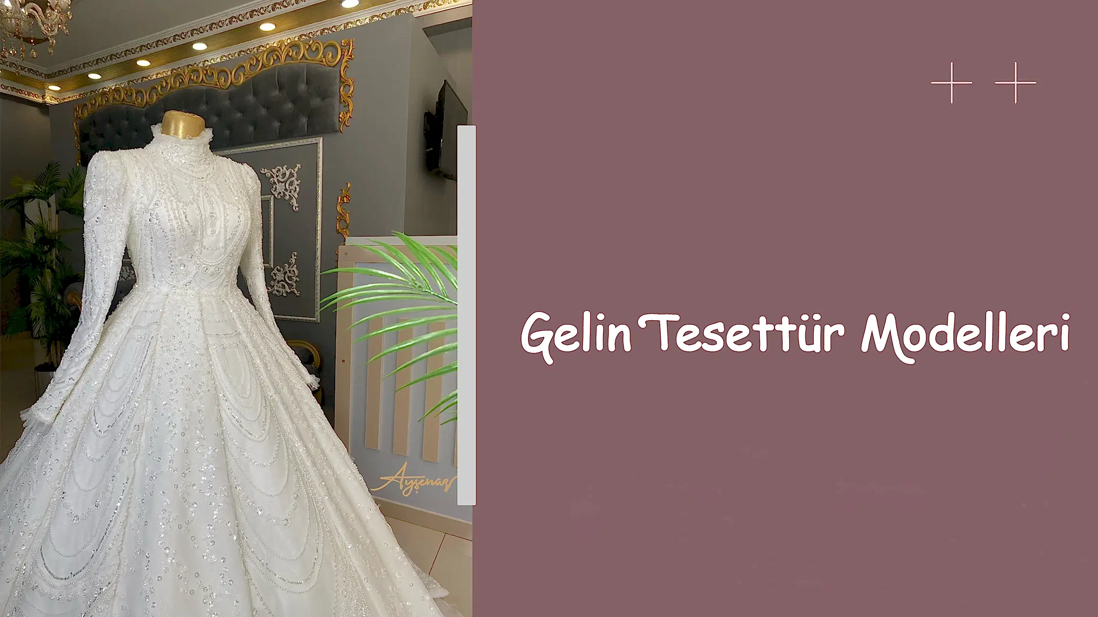 Gelin Tesettür Modelleri