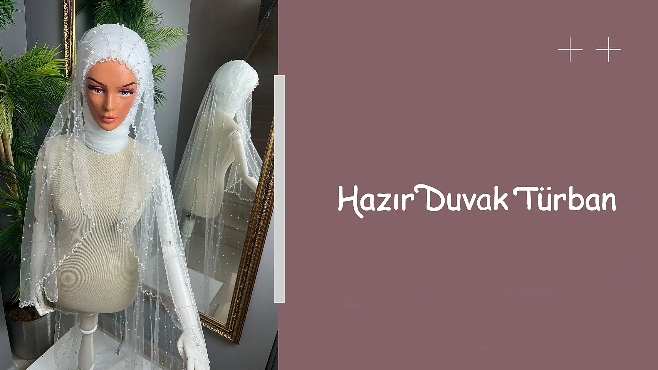Hazır Duvak Türban
