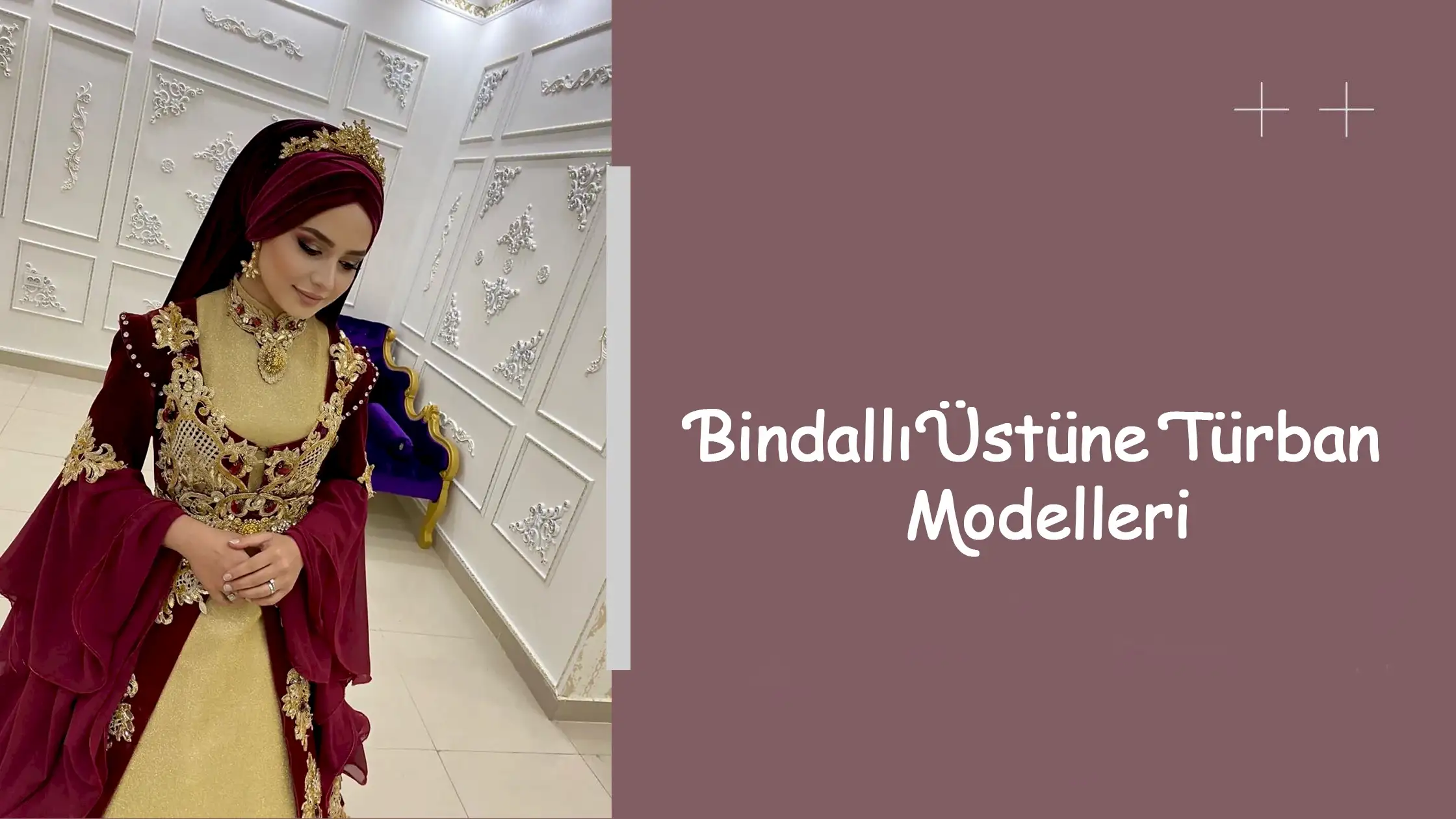 Bindallı Üstüne Türban Modelleri