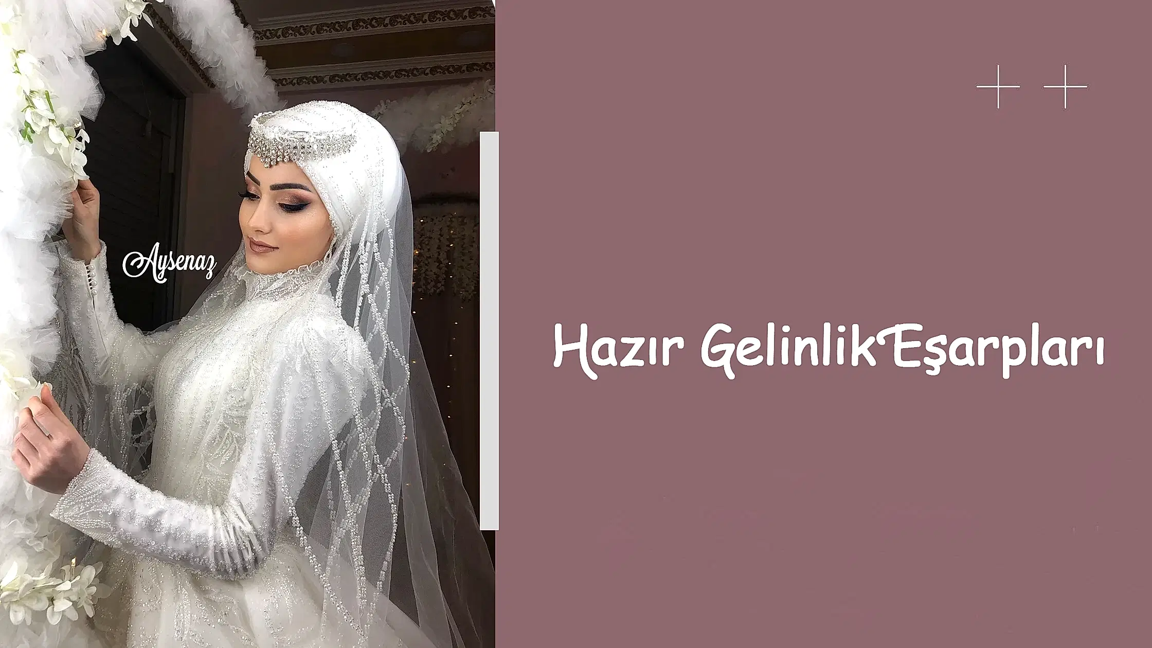 Hazır Gelinlik Eşarpları
