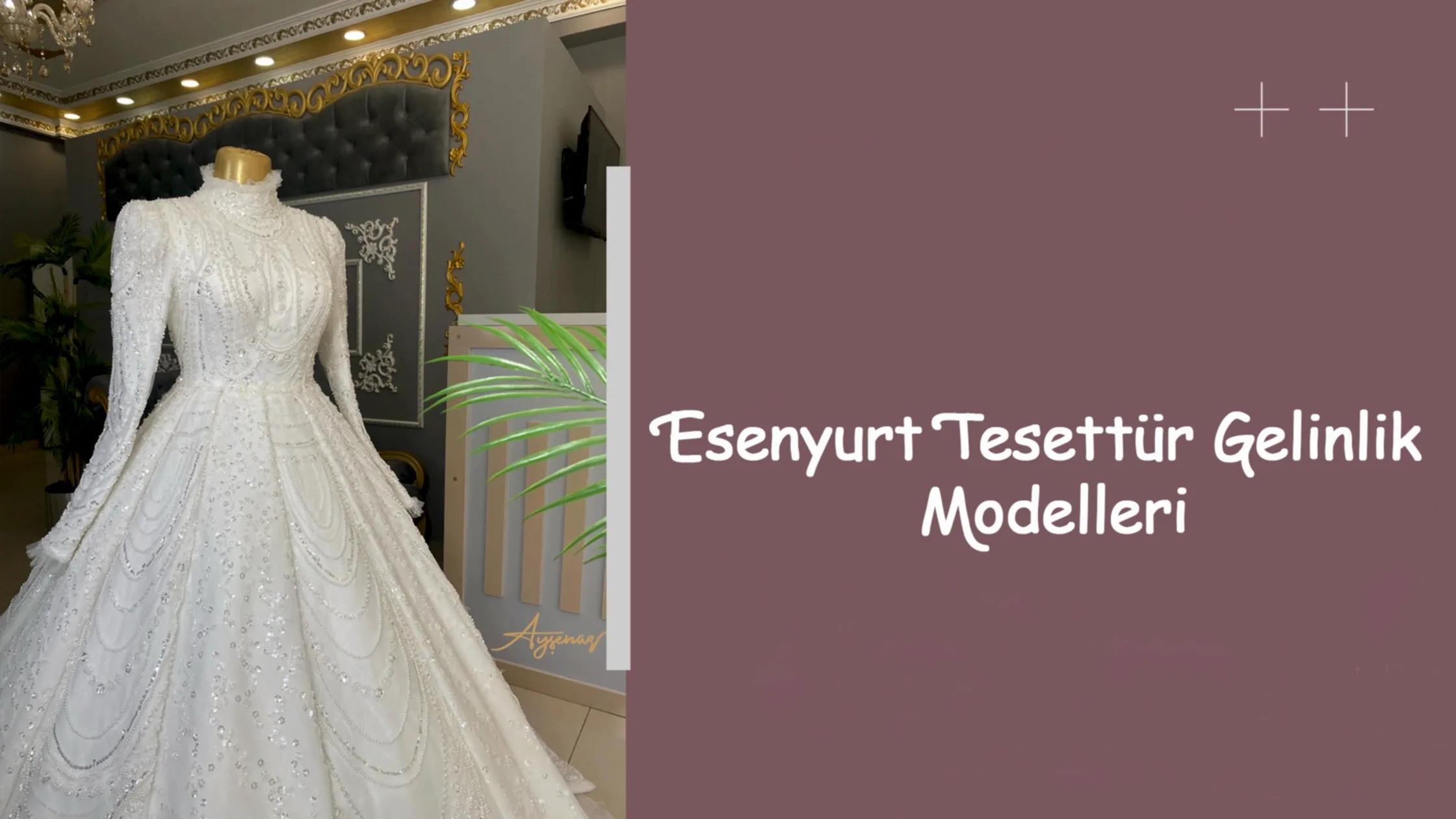 Esenyurt Tesettür Gelinlik Modelleri