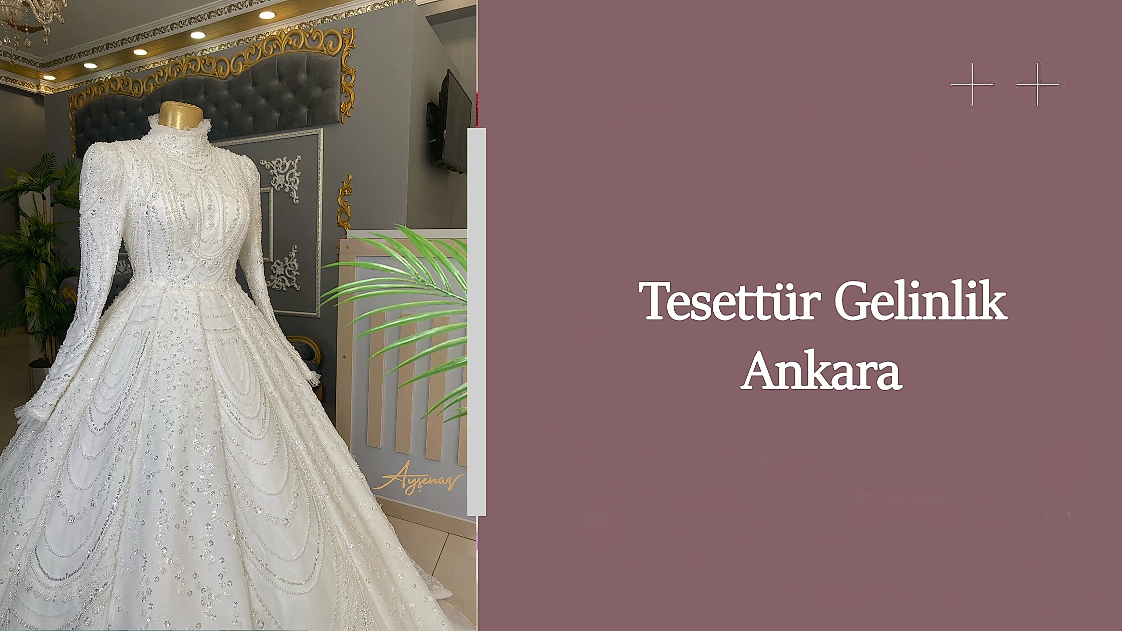 Tesettür gelinlik Ankara
