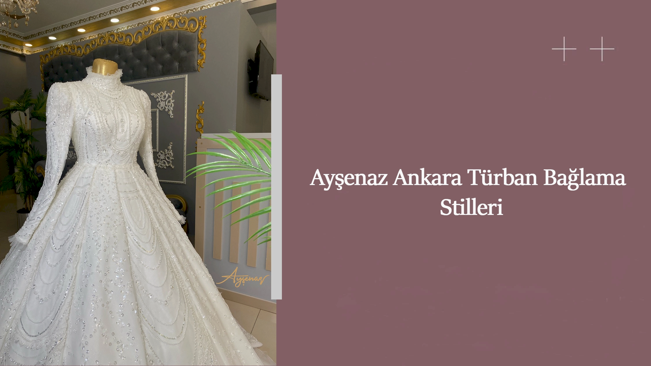 Ayşenaz Ankara Türban Bağlama Stilleri