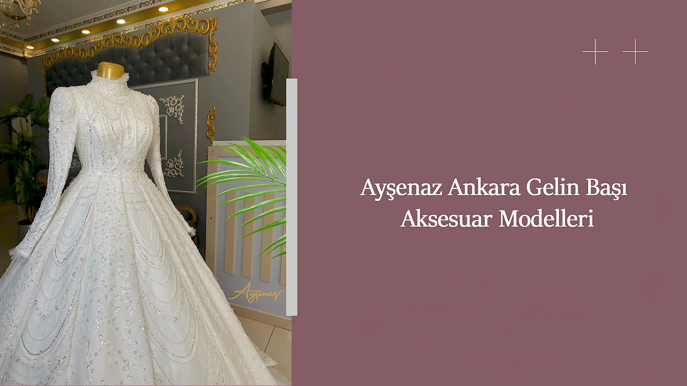 Ayşenaz Ankara Gelin Başı Aksesuar Modelleri