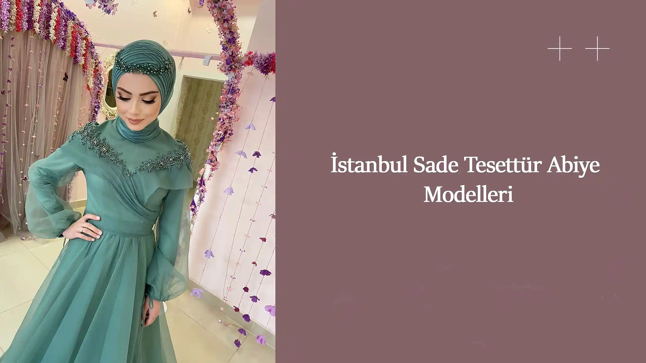 İstanbul Sade Tesettür Abiye Modelleri
