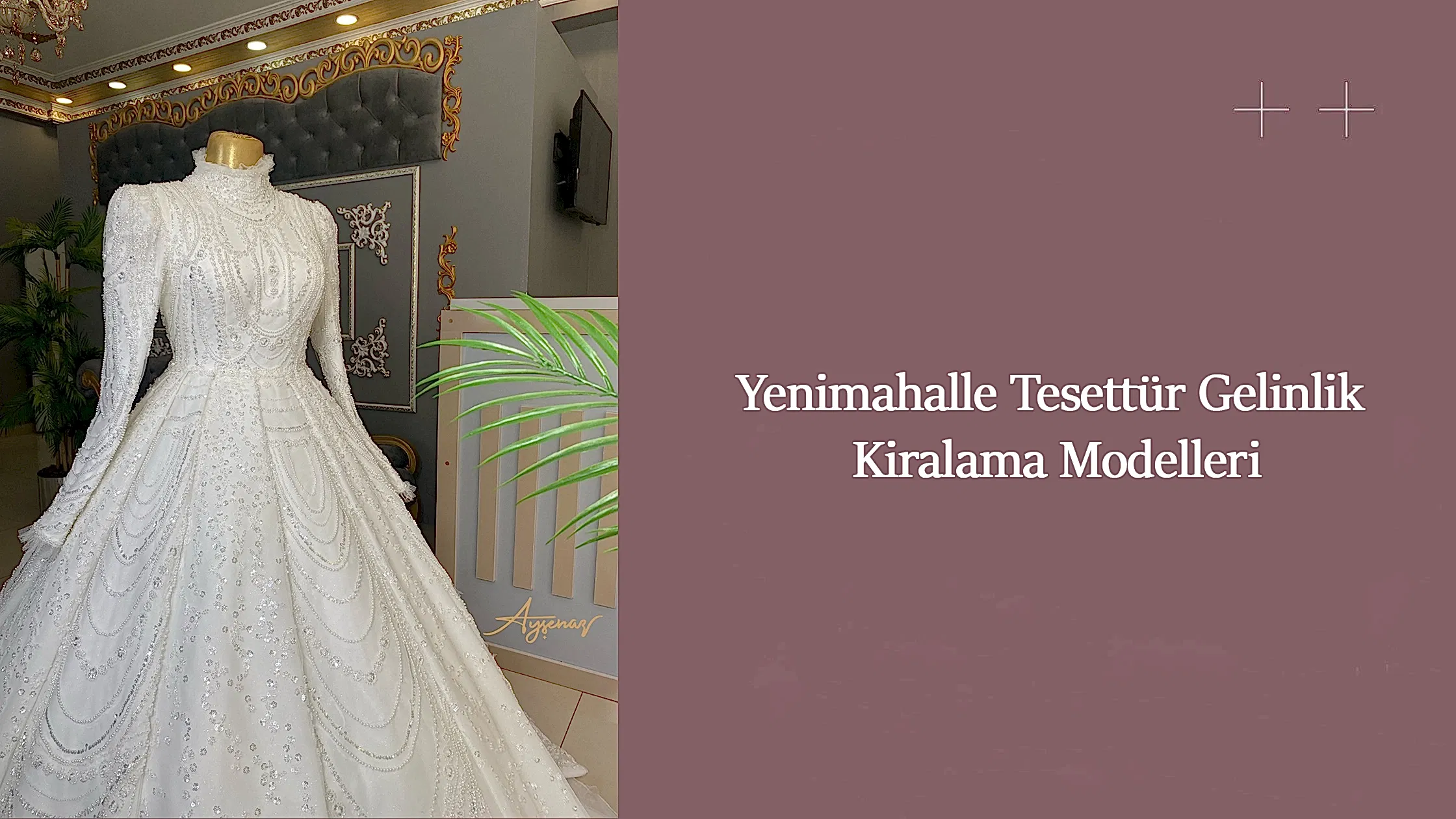 Yenimahalle Tesettür Gelinlik Kiralama Modelleri